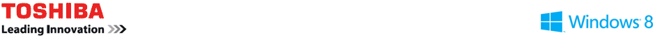 Toshiba recommends Genuine Windows 8 Pro