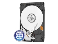 WD Blue WD2500BPVT - Hard drive - 250 GB - internal - 2.5" - SATA-300 - 5400 rpm - buffer: 8 MB